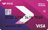 Дизайн пластиковой карты Московский кредитный банк