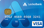 Дизайн пластиковой карты Локо-Банк